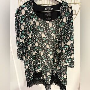 My Neighbor Totoro Garden Girls Kimono Fringe XL Her Universe